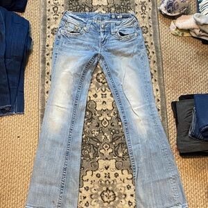 Miss Me Light Blue Flare Jeans